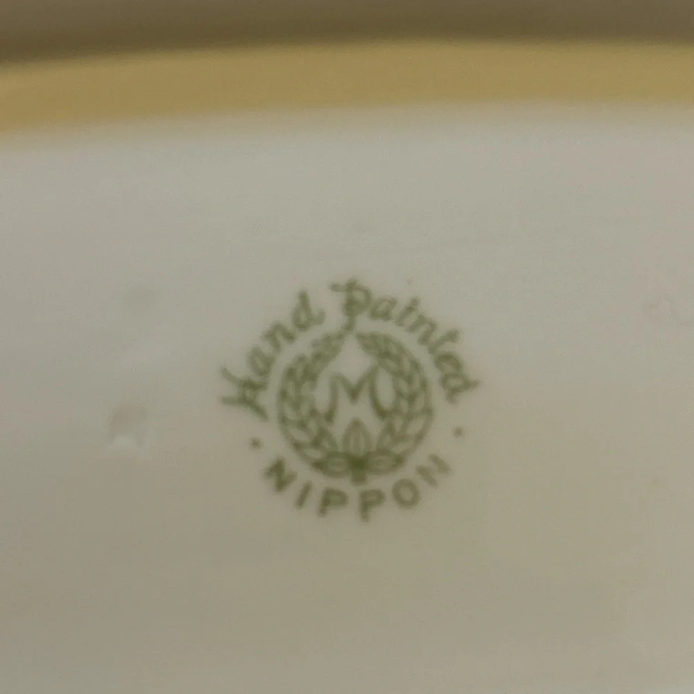 Vintage Hand Painted Nippon Trinket Dish